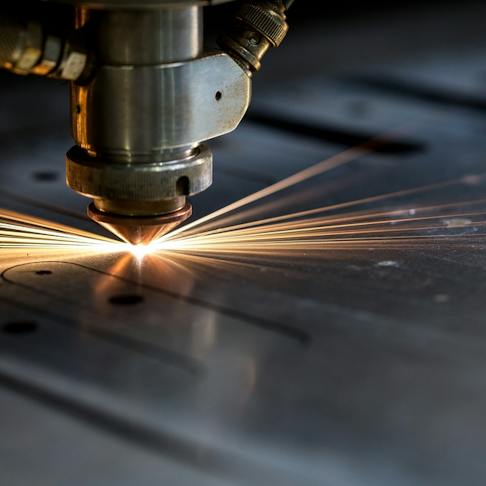 Laser cutting. Image Credit: Shutterstock.com/Guryanov Andrey