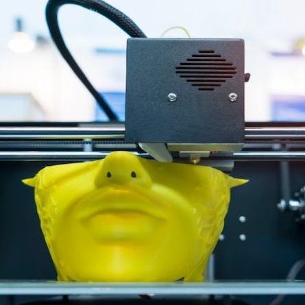 A 3D printer in action - Image Credit: Shutterstock/Aasharkyu