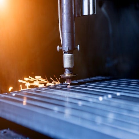 Laser cutting machine - Image Credit: Shutterstock/Pixel B